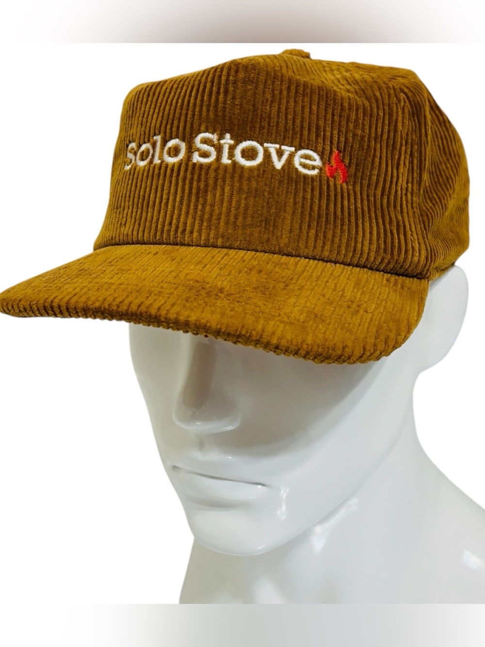 Solo Stove Corduroy Hat Rora Basics Mens Golden Brown Snapback Cap Outdoor